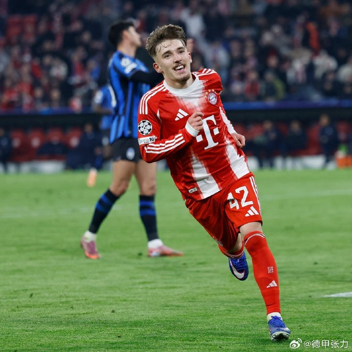 16岁帕维奇创拜仁欧冠首秀最年轻纪录 三将共启