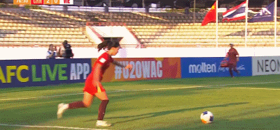 中国U20女足3-0胜越南 阵容暴露战术短板