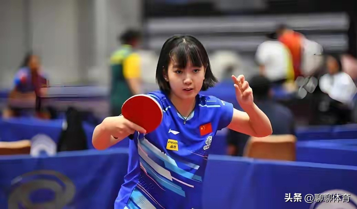 15岁姜依依资格赛横扫对手 破格升入国乒一队引